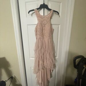Pink party dress